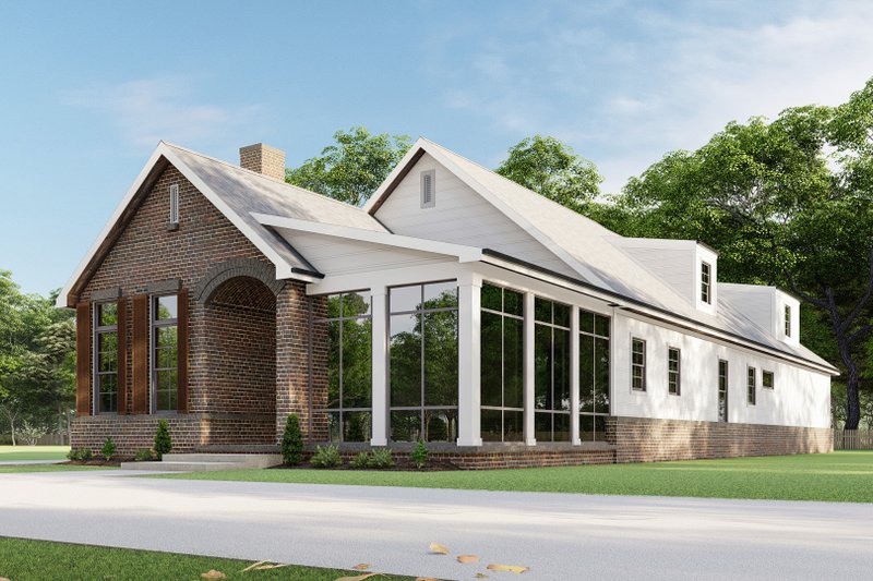 House Design - Exterior - Other Elevation for Traditional House Plan #1092-65 - 4 bed, 3.5 bath