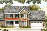 Traditional Style House Plan - 4 Beds 3 Baths 2584 Sq/Ft Plan #329-352 