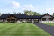 Ranch Style House Plan - 4 Beds 3 Baths 3188 Sq/Ft Plan #1064-406 