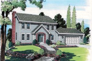 Traditional Exterior - Front Elevation Plan #312-387