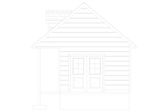 Exterior - Other Elevation 1 for Country House Plan #1060-203, 0 bath