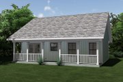 Cottage Style House Plan - 2 Beds 1 Baths 792 Sq/Ft Plan #44-268 