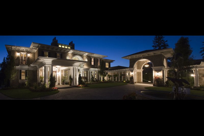 House Blueprint - Photo 7 for Traditional House Plan #132-217 - 4 bed, 7 bath