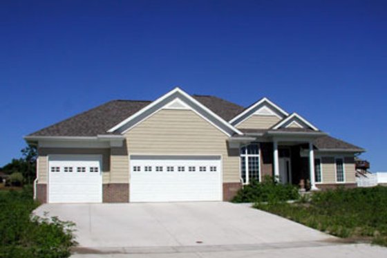 Exterior - Other Elevation for Traditional House Plan #70-218 - 2 bed, 2 bath