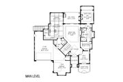 Contemporary Style House Plan - 7 Beds 5.5 Baths 5850 Sq/Ft Plan #920-85 
