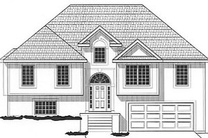 Traditional Exterior - Front Elevation Plan #67-646