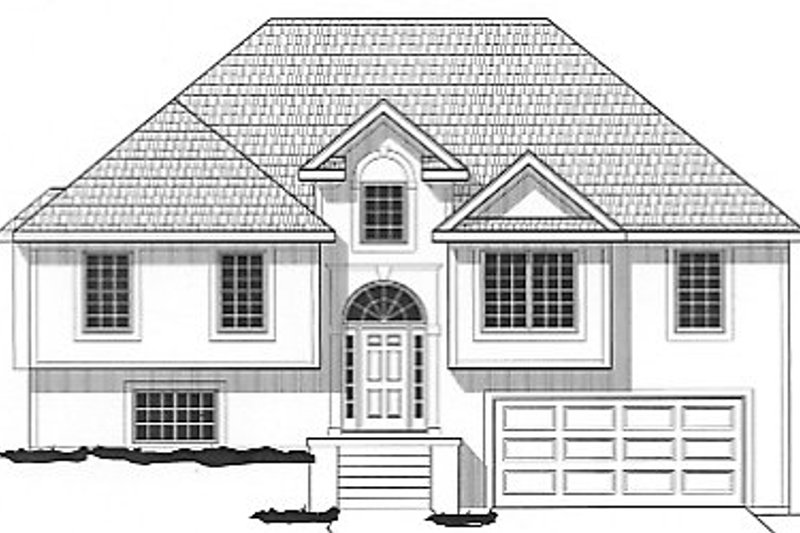 Traditional Style House Plan - 3 Beds 2 Baths 1590 Sq/Ft Plan #67-646