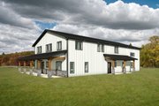 Barndominium Style House Plan - 3 Beds 2.5 Baths 2124 Sq/Ft Plan #1084-19 