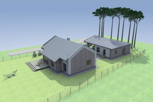 Photo 1 for Modern House Plan #549-26 - 3 bed, 2 bath