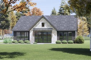 Exterior - Front Elevation 6 for Farmhouse House Plan #1096-137 - 4 bed, 3 bath
