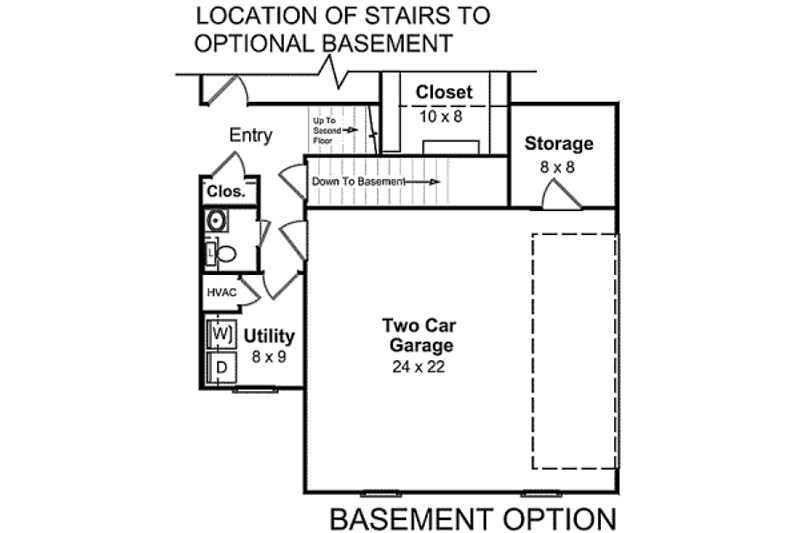 House Plan Design - Floor Plan - Other Floor 1 for European House Plan #21-201 - 4 bed, 3 bath