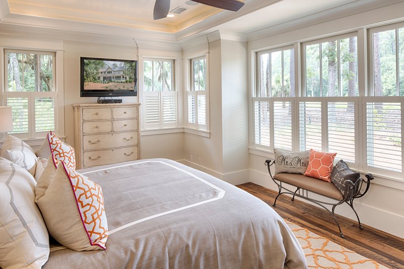 House Design - Interior - Master Bedroom 1 for Farmhouse House Plan #928-412 - 3 bed, 3.5 bath