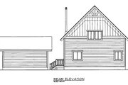 Cabin Style House Plan - 2 Beds 2.5 Baths 1636 Sq/Ft Plan #117-760 