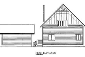Cabin Style House Plan - 2 Beds 2.5 Baths 1636 Sq/Ft Plan #117-760 ...