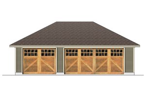 Traditional Exterior - Front Elevation Plan #84-444