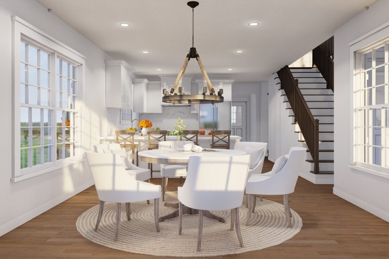 House Design - Interior - Dining Room 1 for Country House Plan #923-406 - 3 bed, 2.5 bath