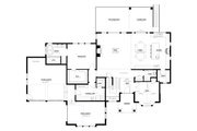 Craftsman Style House Plan - 4 Beds 3.5 Baths 3618 Sq/Ft Plan #1114-80 