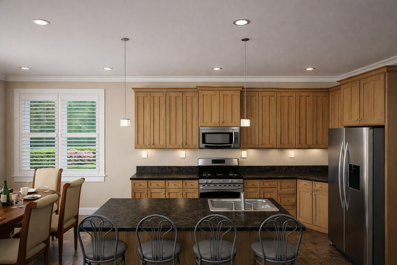 Architectural House Design - Interior - Kitchen 1 for Craftsman House Plan #1060-458 - 3 bed, 2 bath