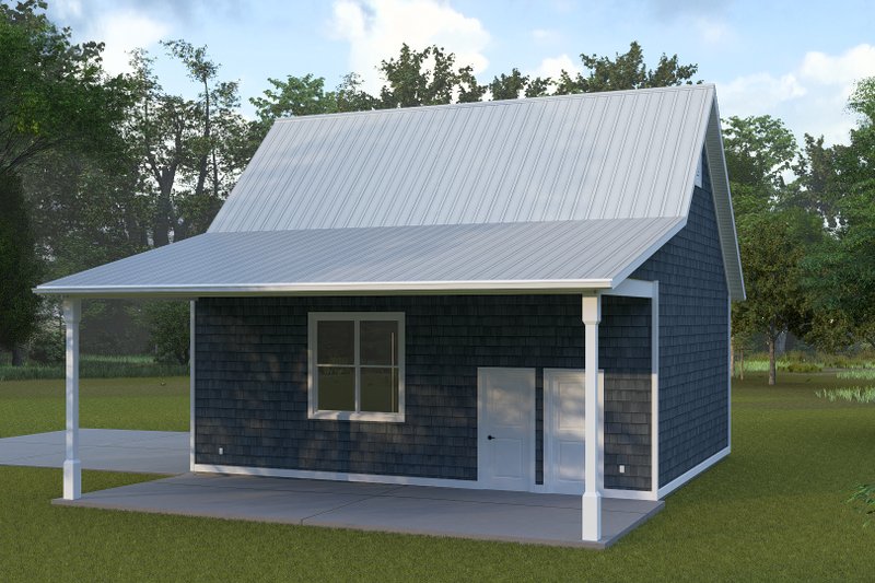 House Design - Exterior - Other Elevation for Bungalow House Plan #1060-351, 0.5 bath