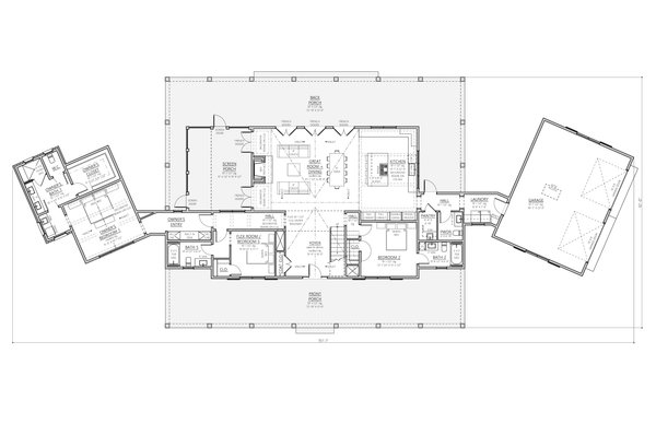 Farmhouse Floor Plan - Main Floor Plan #1094-25