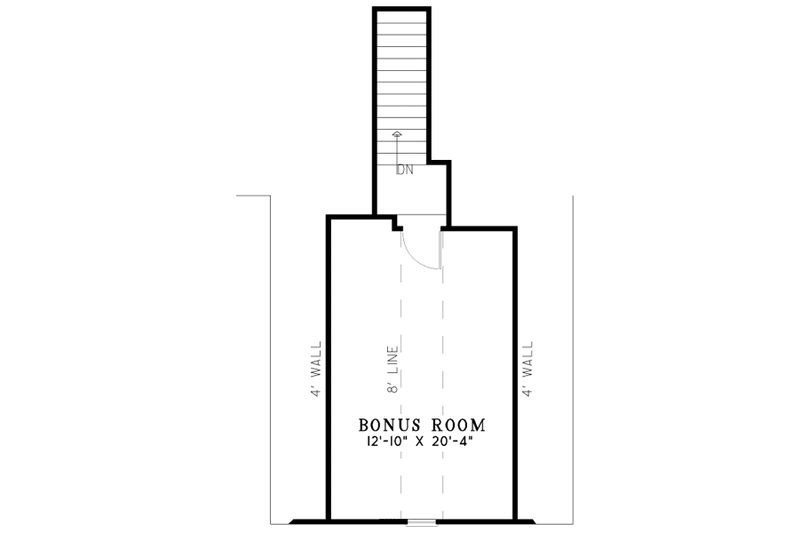 House Blueprint - Floor Plan - Other Floor for European House Plan #17-1125 - 3 bed, 2 bath