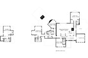 Tudor Style House Plan - 5 Beds 6 Baths 6475 Sq/Ft Plan #413-127 
