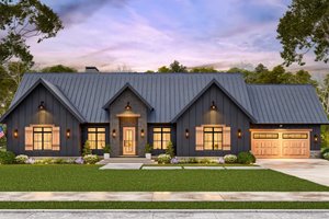 Farmhouse Exterior - Front Elevation Plan #119-470