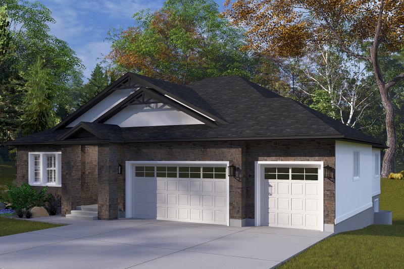 Home Plan - Exterior - Front Elevation 8 for Craftsman House Plan #1060-503 - 2 bed, 2 bath