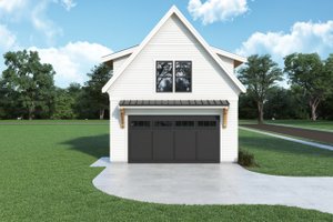 Barndominium Exterior - Front Elevation Plan #1070-138