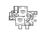 European Style House Plan - 3 Beds 3 Baths 2972 Sq/Ft Plan #310-868 