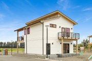 Contemporary Style House Plan - 2 Beds 2.5 Baths 1387 Sq/Ft Plan #1070-225 