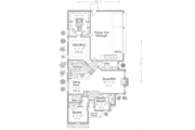 Traditional Style House Plan - 3 Beds 2 Baths 1733 Sq/Ft Plan #310-295 
