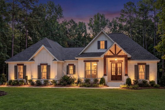 Dream House Plan - Craftsman Exterior - Front Elevation Plan #430-99