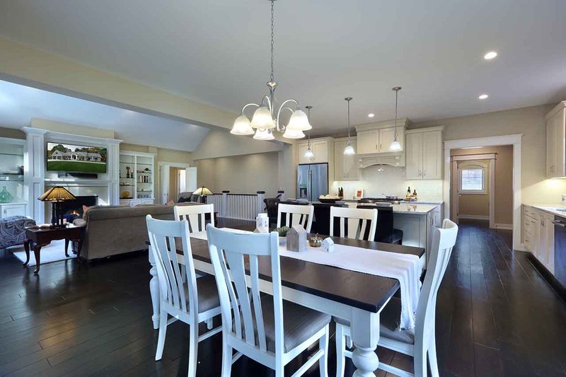 Architectural House Design - Interior - Dining Room for Craftsman House Plan #928-318 - 3 bed, 3.5 bath