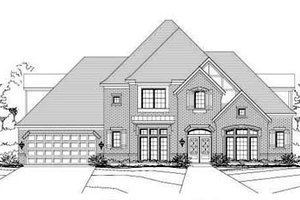Traditional Exterior - Front Elevation Plan #411-112