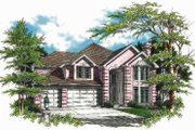 Mediterranean Style House Plan - 6 Beds 3 Baths 3991 Sq/Ft Plan #48-143 