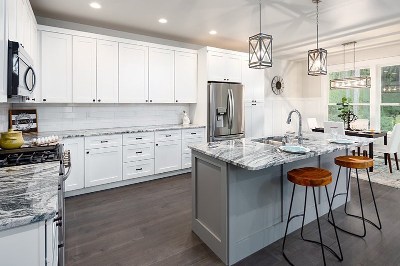 Architectural House Design - Interior - Kitchen 3 for Contemporary House Plan #1070-30 - 3 bed, 2.5 bath