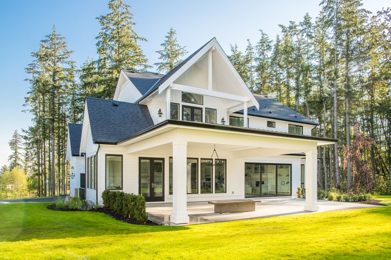 Home Plan - Exterior - Rear Elevation for Farmhouse House Plan #1114-86 - 4 bed, 3.5 bath
