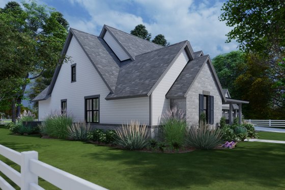 Exterior - Other Elevation 6 for Traditional House Plan #120-276 - 3 bed, 2.5 bath