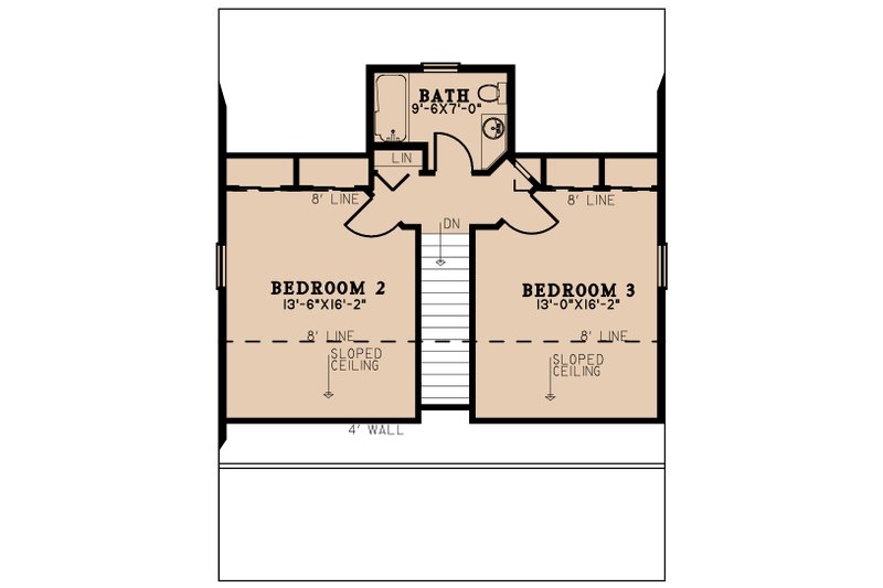 House Plan Design - Floor Plan - Upper Floor for Country House Plan #923-321 - 3 bed, 2.5 bath