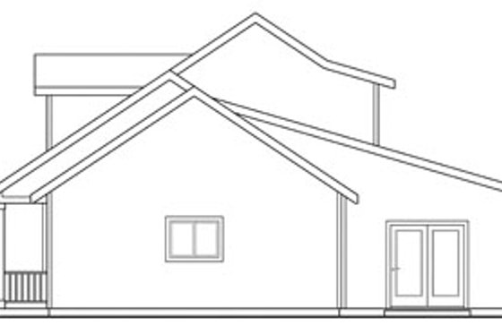 Exterior - Other Elevation 1 for Farmhouse House Plan #124-321 - 3 bed, 2.5 bath