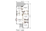 Modern Style House Plan - 3 Beds 2 Baths 1526 Sq/Ft Plan #79-363 