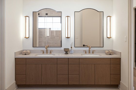 Interior - Master Bathroom for Contemporary House Plan #455-798 - 3 bed, 2.5 bath