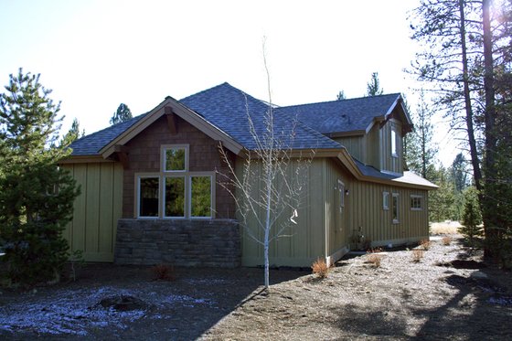 Craftsman style home design, elevation photo