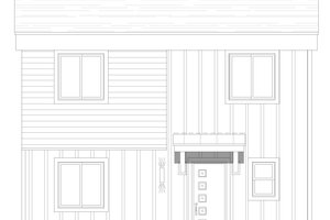 Exterior - Front Elevation 3 for Modern House Plan #932-423 - 3 bed, 2 bath