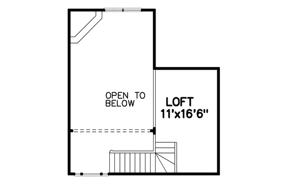 Floor Plan - Other Floor for Traditional House Plan #65-192 - 3 bed, 2 bath