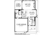 Country Style House Plan - 3 Beds 2.5 Baths 2178 Sq/Ft Plan #70-1463 