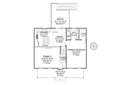 Cottage Style House Plan - 3 Beds 2 Baths 1426 Sq/Ft Plan #1116-23 Floor 