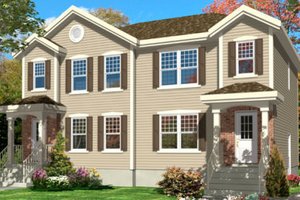 Dream House Plan - Traditional Exterior - Front Elevation Plan #138-238