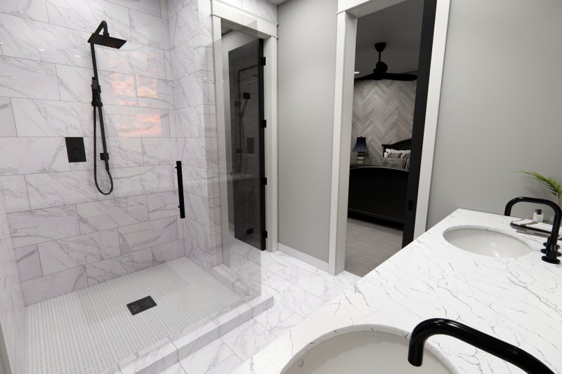 Home Plan - Interior - Master Bathroom for Farmhouse House Plan #51-1455 - 3 bed, 3.5 bath